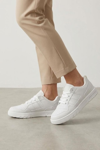 Papuçcity Cool Foor Pu Unisex Günlük Spor Ayakkabı Beyaz