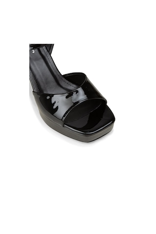 Deery Kadın Siyah Platform Abiye Ayakkabı - Sm203zsyhm02