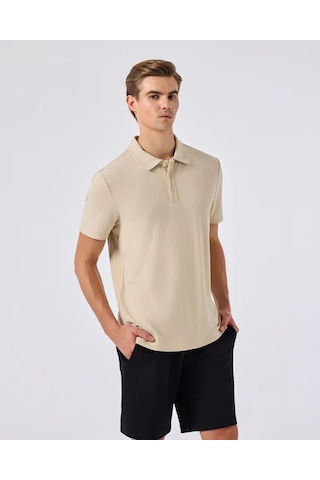 Ellesse Erkek Polo T-shirt 6sm5003 Bej