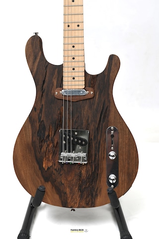 Elektro Gitar Telecaster Özel Ceviz Custom Yıllanmış Ağaç Kişiye Özel Honeyburst
