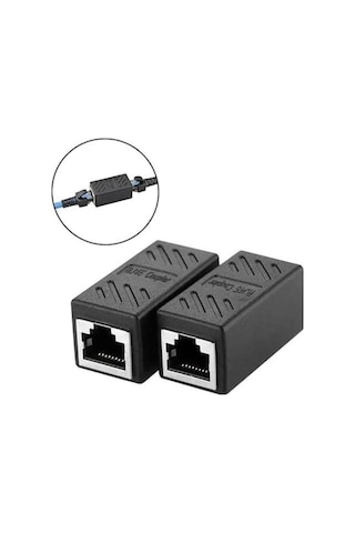 Rj 45 Dişi Dişi Cat5e/cat6 Ethernet Lan Ağı Birleştirici Ara Aparatı