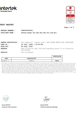 Divortex Demir Tozu ve Jant Temizleyici 473 ML