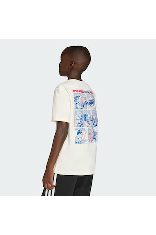 Adidas Marvel Spider-man Graphics Çocuk Tişört C-adıjz3555c40a00 Beyaz