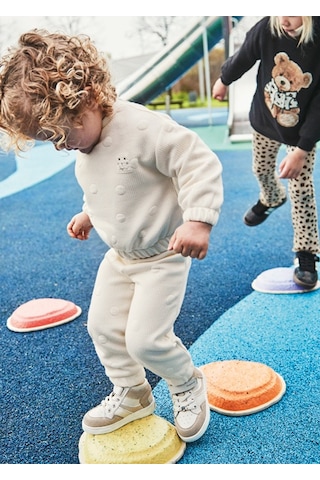 Mayoral Bej Kız Bebek Kapitoneli Eşofman Takım 2844 Bej