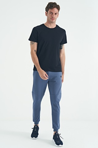 Tommy Life Calvin Lacivert Basic Erkek T-shirt - 88245 Lacivert