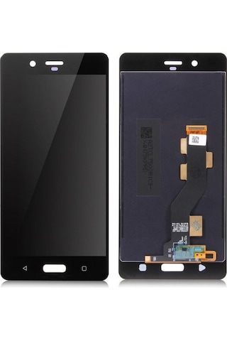 Nokia 8 Lcd Ekran Dokunmatik Siyah Çıtasız