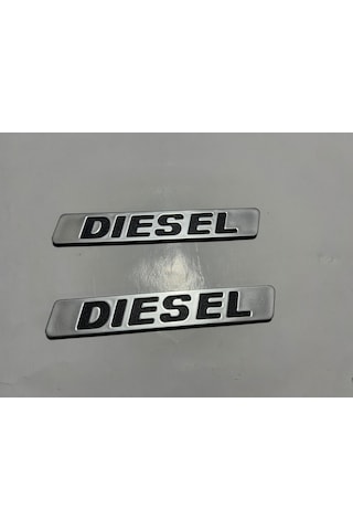 Peugeot J9 Rj9 Ve Tüm Araçlara Uygun Dıesel Yazısı Miktar / 1 Adet