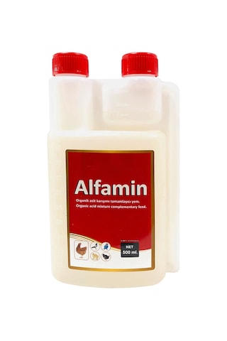 Munich Vet Kanatlı Hayvanlar İçin İshal Desteği Alfamin 500 ML