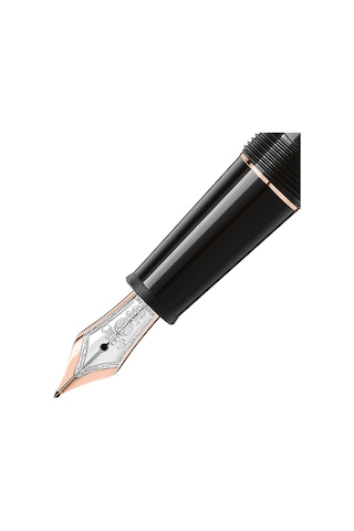 Montblanc Meisterstück Gül Altın Kaplamalı 149 Dolma Kalem 132093 Siyah