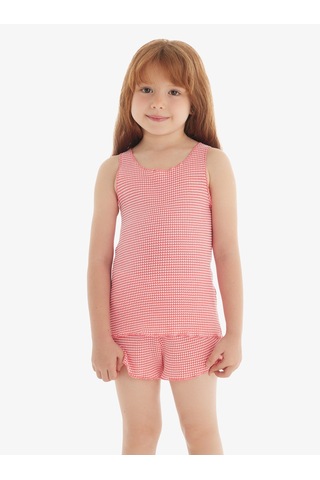 Kız Çocuk Pijama Takımı 60566 - Pembe Pembe