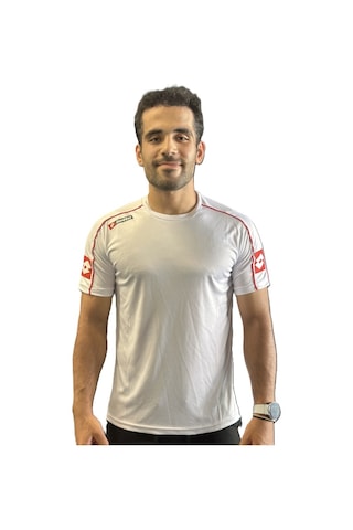 Lotto Joe Tee Ant Pl Beyaz Erkek T-shirt R8928 Beyaz