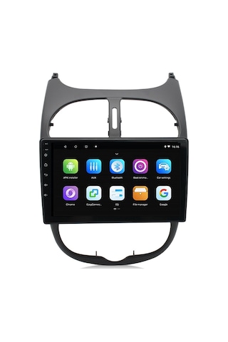 Peugeot 206 Android 4Gb Ram+64Gb Rom Carplay Multimedya N11.4967