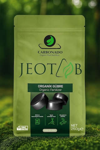 Jeotab Organik Gübre 250g Doğal, Katkısız, Kimyasal Içermeyen Güçlü Bitki Desteği 1000