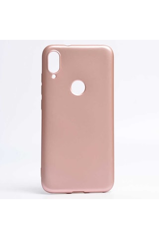 Xiaomi Mi Play Kılıf Zore Premier Silikon Kapak Rose Gold