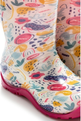 Twigy Nn0607 Yağmur Pembe Çocuk Çizme Pembe