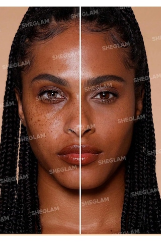 Sheglam Skin-focus Pudra Fondöten,yüksek Kapatıcılık & Mat Etki Honey