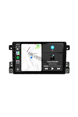 Suzukı Vıtara 2006-12 9" Uyumlu Androıd Multimedya Gerçek 2/32 Kablosuz Carplay Geri Görüş Kameralı 9"