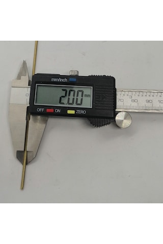 2 Mm Pirinç Çubuk Içi Dolu Yuvarlak Mil Saf 437194127