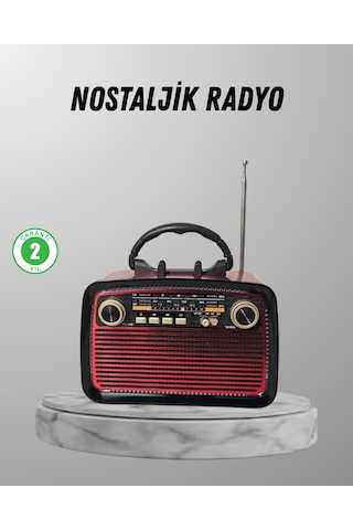 Ahşap Dokulu Bluetooth Müzik Kutusu Vintage Led Tasarımıyla Modern Ses Deneyimi - Lisinya