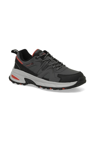 Kinetix Harles Pu 4pr Gri Erkek Outdoor 000000000101780875 Gri-sıyah-a Kırmızı Gri - Siyah - Kırmızı