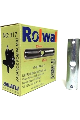 Kavanoz Pompa Transpalet Mili 20x85mm - 10 Adet