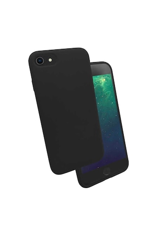 Apple Uyumlu iPhone Se 2020 Kılıf Zore Silk Kadife Iç Yüzey Kılıf