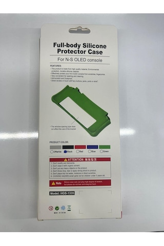 Starx Nintendo HGS-1335 Switch Full Body Extra Silikon Koruyucu Kılıf
