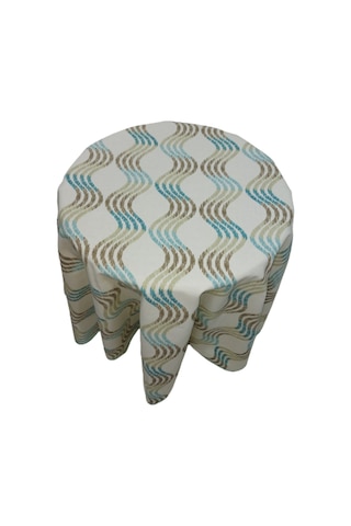 Duck (Sıvı İtici ,Leke Tutmaz) Kumaş,Yuvarlak Yemek Masası Örtüsü (470468645)