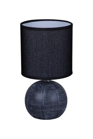 Reluce Yatak Odası İçin Abajurlu Masa Lambası 239065583 Siyah