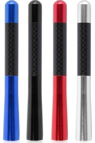 Fiat / Tofaş Uno Uyumlu Karbon Mavi Oto Radio Anteni Çubuk Anten