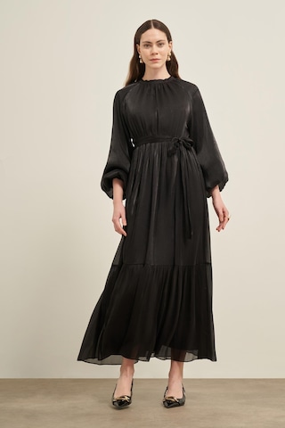 FTZ Women Ftz Ornagze Elbise Siyah 31018 Siyah