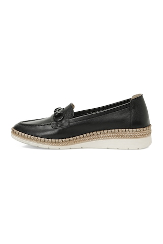 Polaris 104032.z5fx Siyah Kadın Loafer 000000000101970393 Siyah
