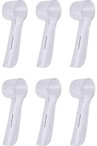 Oral-b Uyumlu Şarjlı Diş Fırçası Ve Elektrikli Diş Fırçası Başlıkları Için Koruma Kapağı 6 Adet