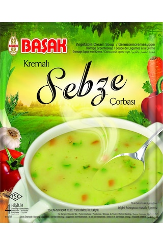 Başak Çorba Kremalı Sebze 12 x 65 G Başak Çorba Kremalı Sebze 12 x 65 G