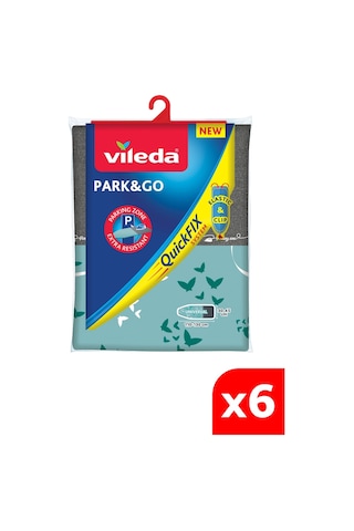 Vileda Universal Ebat 6 Paket Park & Go Ütü Masası Kılıfı