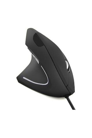Cm0093 Kablolu Sürüm 2.4ghz Sol El İçin Üç Düğmeli Dikey Fare, Çözünürlük: 1000dpı / 1200dpı / 1600dpı, Kablo Uzunluğu º1.7m Siyah Diğer