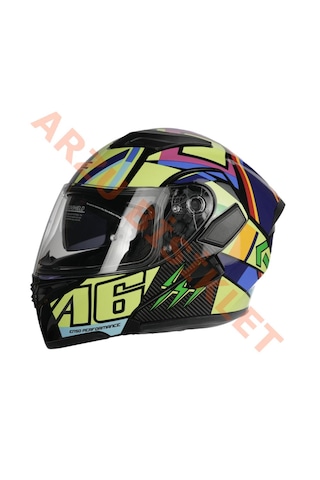 Kc - Çene Açılır Vizörlü Kask Kc902 Enso 46 Xl Karışık-çok Renkli