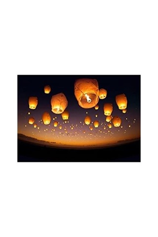 Dilek Feneri Balonu 5 Adet 50 x 22