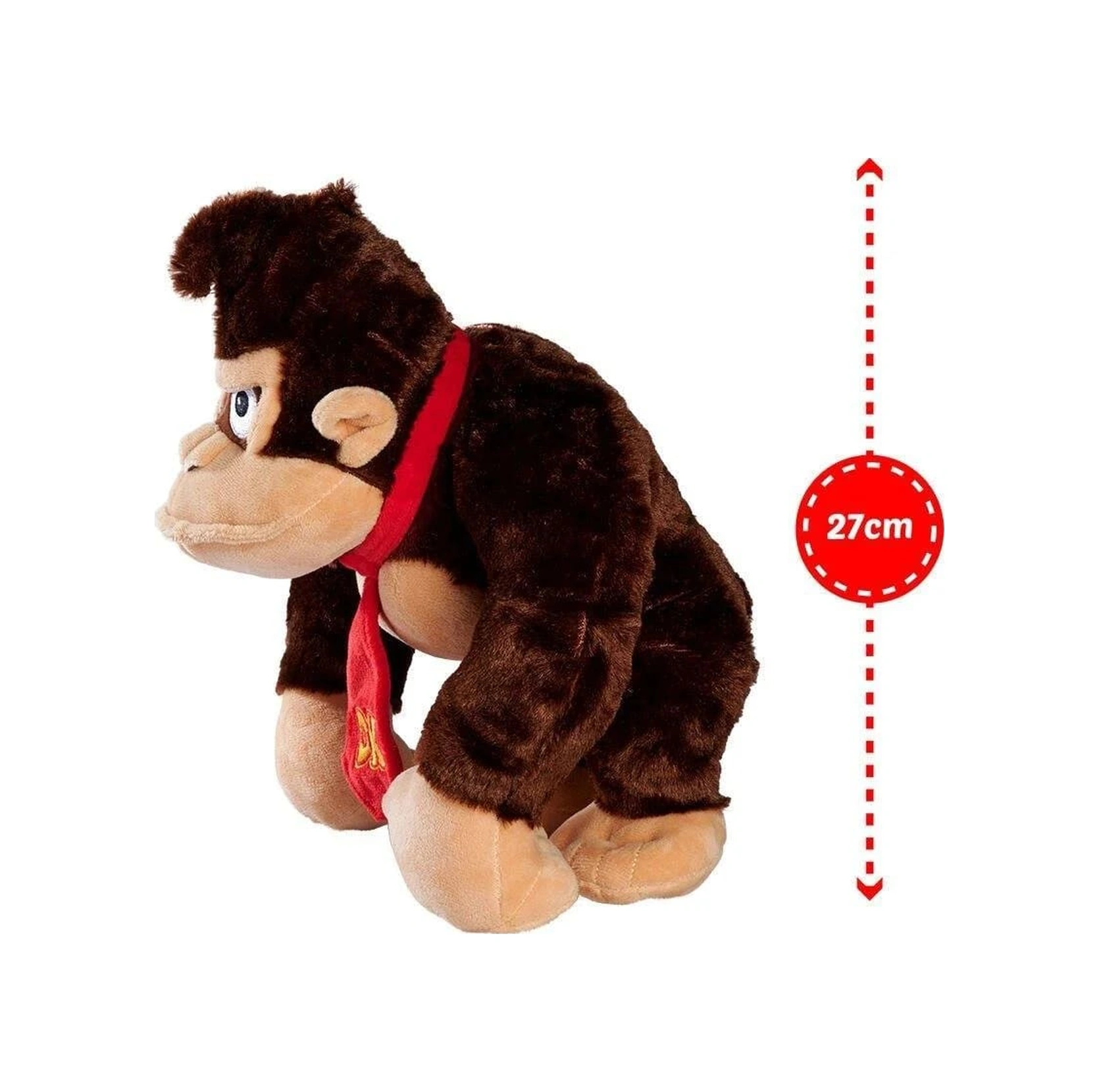 Suma Donkey Kong Plush 27cm Çok Renkli