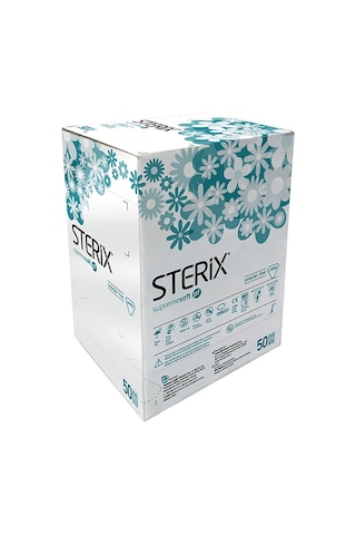 Sterix Steril Pudrasız Cerrahi Eldiven 50 Çift 8