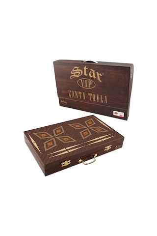 Star Vıp Çanta Tavla Takımı