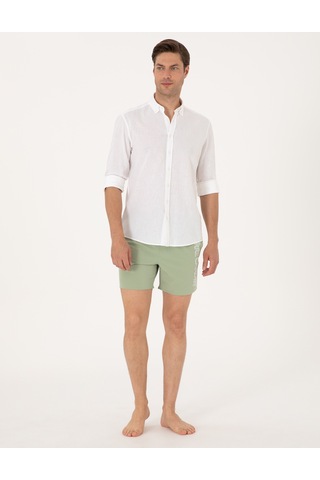 Pierre Cardin Erkek Çağla Deniz Şortu 50307959-vr016 Çağla