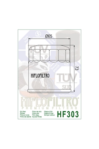 Hf303 Hıflo 2008-2016 Kawasaki Kle 650 Versys Hiflo Yağ Filtresi (387719502)