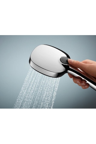Grohe Vitalio Comfort 110 El Duşu Seti 110 MM Kare 2 Akışlı El Duşu + Duş Başlığı Tutucu + 1750 MM Duş Hortumu + Duş Başlığı Set Krom 26399001