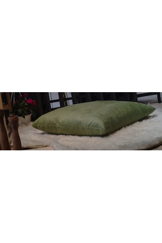 Colormix Kare Yer Minderi, Bahçe Minderi, 70x70 Minder, Yer Minderi, Haki