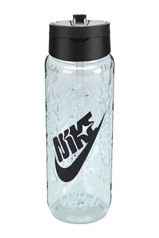 Nike RENEW RECHARGE STRAW BOTTLE 24 OZ GRAPHIC Unisex  Yeşil / Siyah Matara