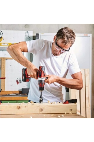 Einhell TE-CD 18/48 Li-ı Akülü Darbeli Vidalama + 2 X 2.5 Ah Akü + 32 Parça Uç Seti