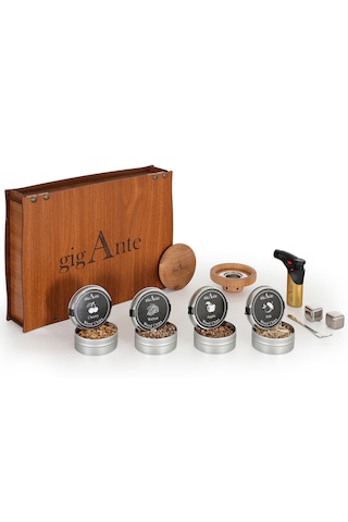 Gigante Viski & Kokteyl Tütsüleme Seti