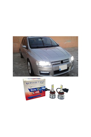 Fiat Stilo Led Xenon Kısa Far Ampulü H7 Duo Yeni Seri Beyaz