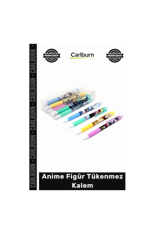 Özel Üretim Tasarım Koleksiyon Kırtasiye Ofis Okul Kaliteli Şık Estetik Hediye Anime Figür Tükenmez 33113397